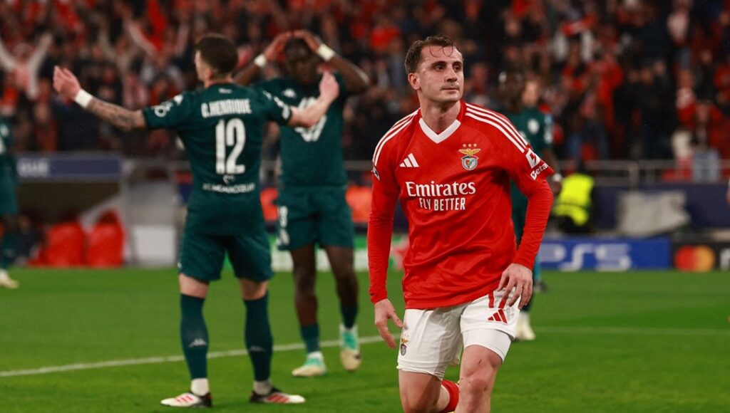 Aktürkoğlu’nun gol sevinci dikkat çekiyor