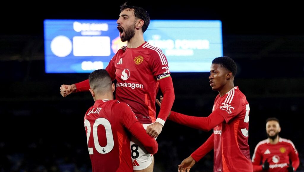 Bruno Fernandes, Manchester United’da kupa sevinci yaşadı!