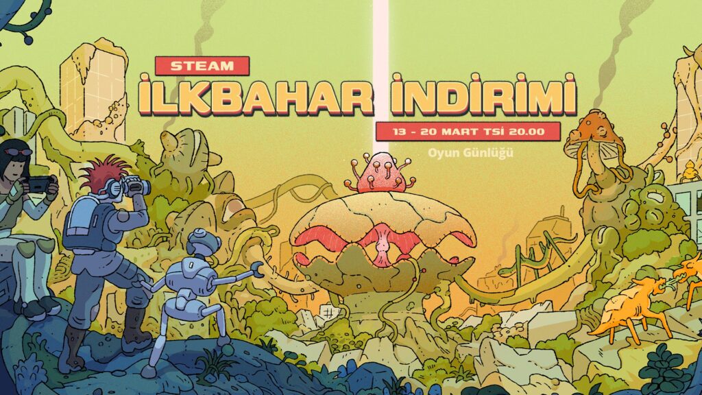 “Steam İlkbahar İndirimi 2025 Başladı! Fırsatları Kaçırmayın!”