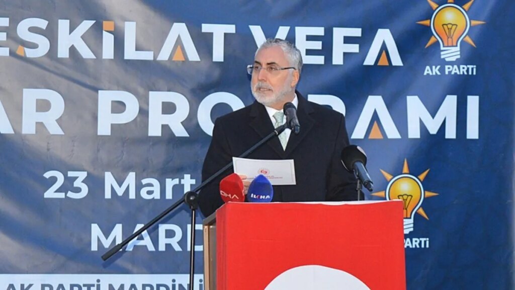 Bakan Işıkhan’dan Mardin’e Yüzyıl Vurgusu