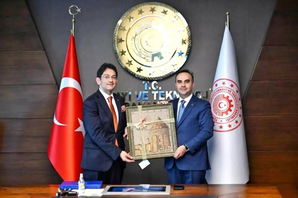 Sanayi Bakanı Ziyaretinde ETB’den Proje Desteği Talebi