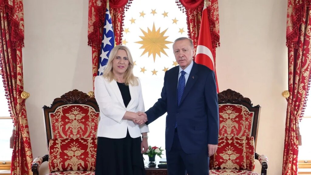 Erdoğan, Bosna Hersek Devlet Başkanıyla buluştu