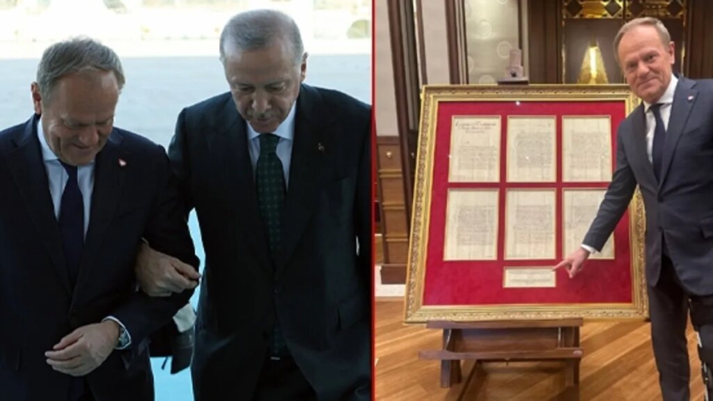 Erdoğan’dan Tusk’a Anlamlı Hediye