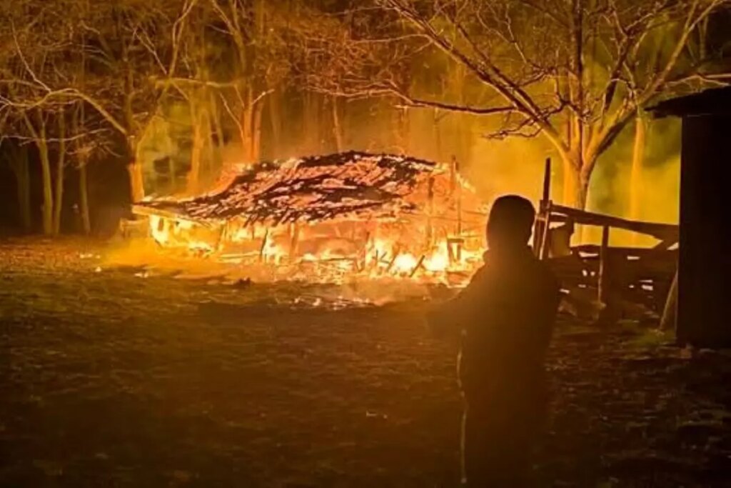 Beyşehir’de Mahallelerde Korku Dolu Yangın Anları!