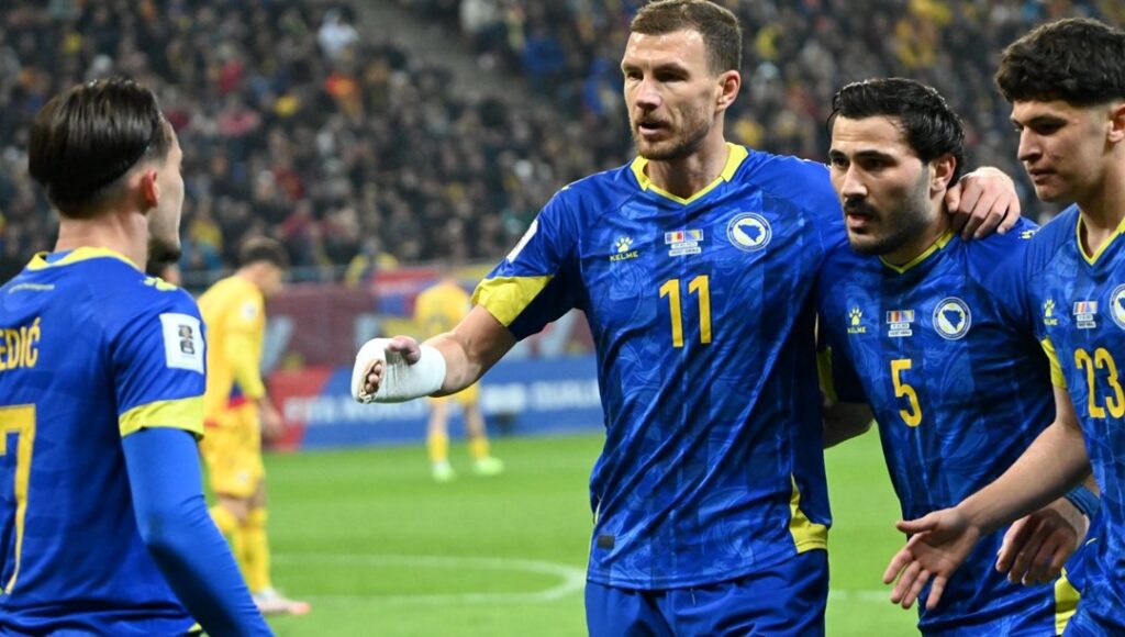 Dzeko, Romanya – Bosna maçında sakatlandı!