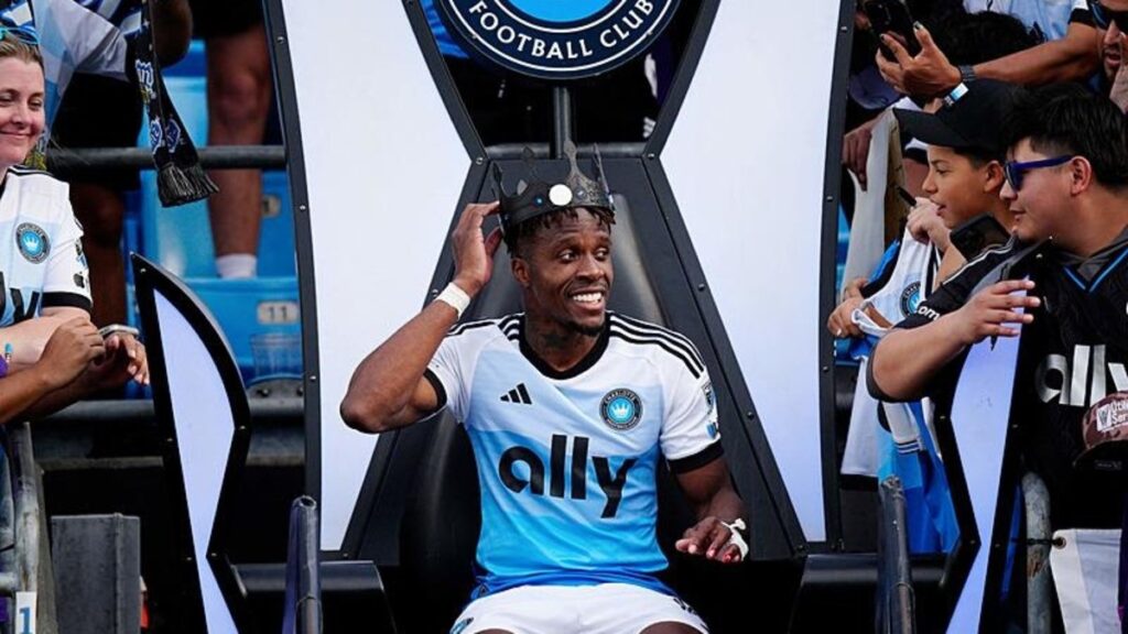 “Wilfried Zaha’dan Charlotte FC’ye Tac Takılma Anı!”