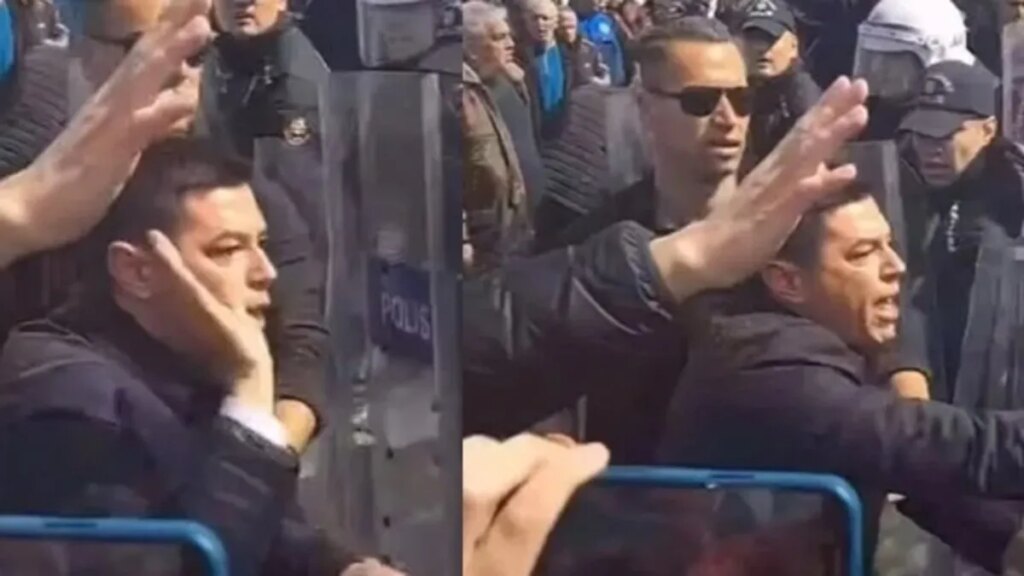 CHP’li Belediye Başkanı Polise Saldırdı!