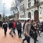 İstanbul Üniversitesi Öğrencilerinden İzinsiz Yürüyüş!