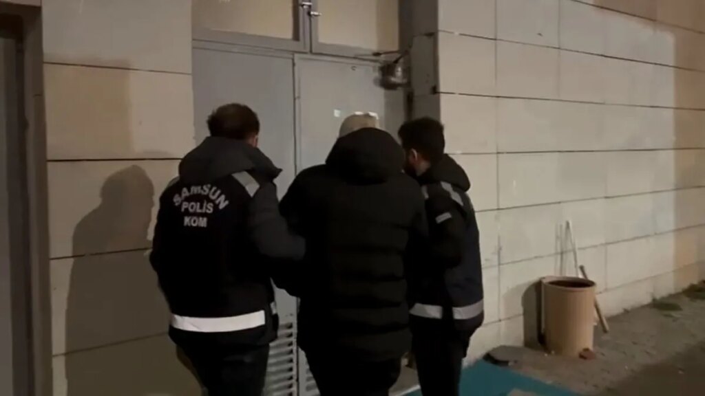 Samsun’da Kırmızı Bültenle Aranan Hükümlü Yakalandı