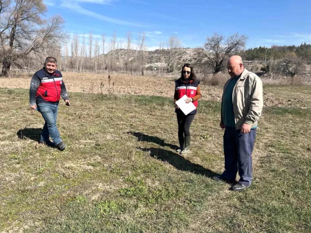 Kütahya’da Tarla Farelerine Karşı Mücadele Devam Ediyor