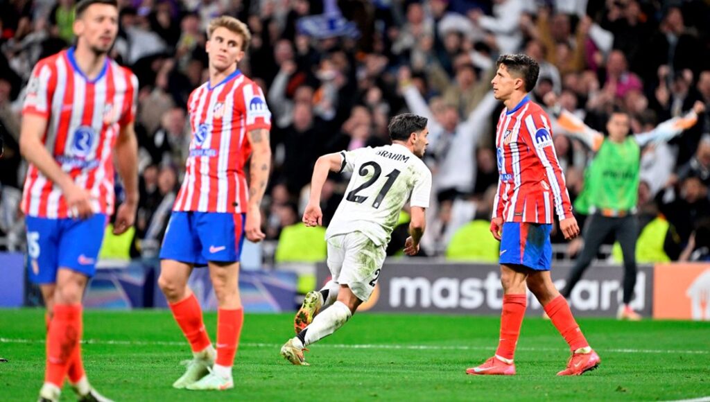 Real Madrid, Atletico’yu 2-1 Mağlup Ederek Avantaj Yakaladı