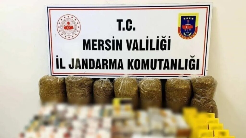 Mersin’de Kaçak Sigara Operasyonu: 3 Gözaltı!