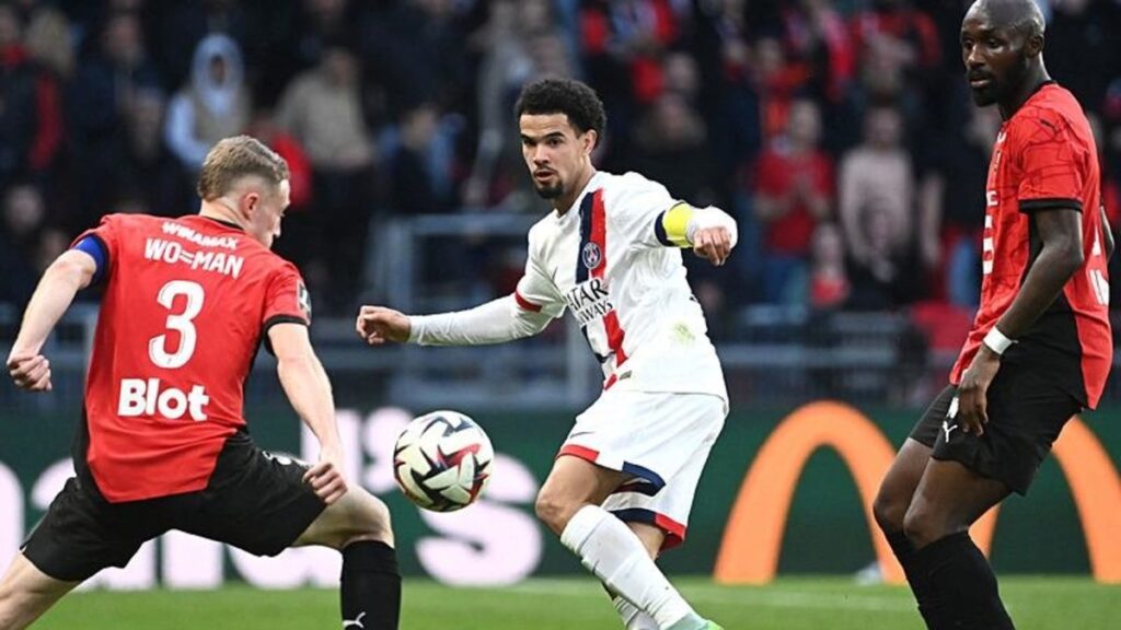 PSG, Rennes’i 4-1 mağlup ederek liderliğini sürdürdü