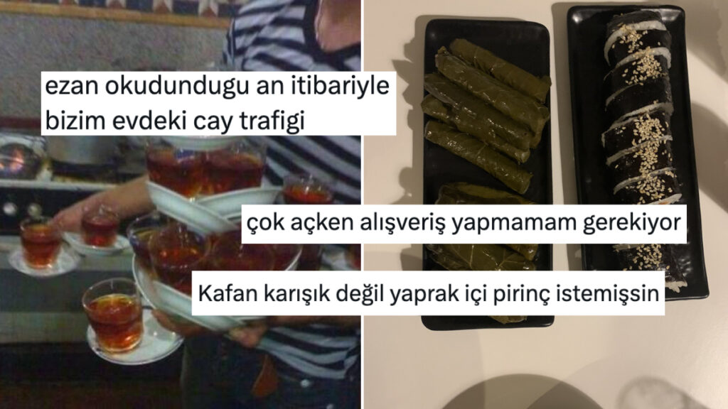 Ramazanın Mizah Dolu Yemekli Tweetleri 🍴😂