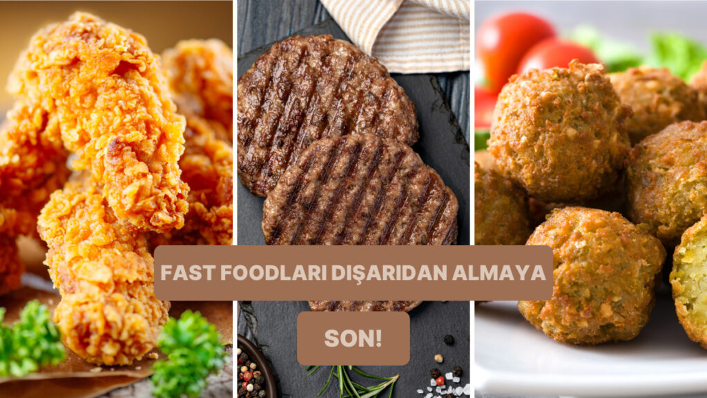 Sağlıklı Fast Food Tarifleri Philips Airfryer ile!