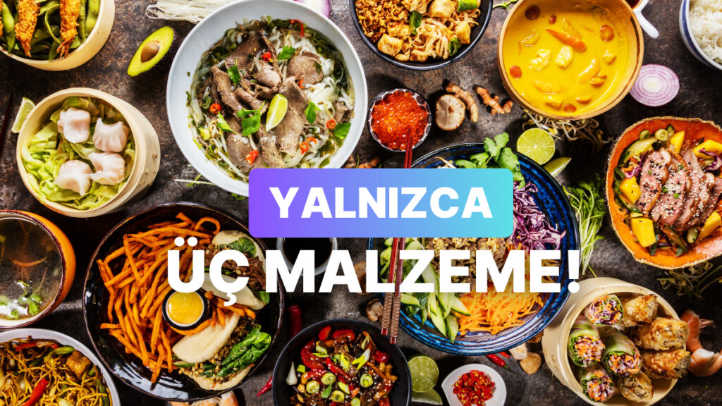 3 Malzeme İle Şaşırtıcı Tarifler! 🌟