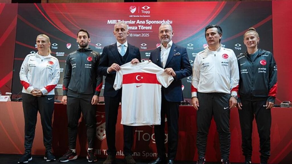 TOGG Milli Takımların Sponsoru oldu