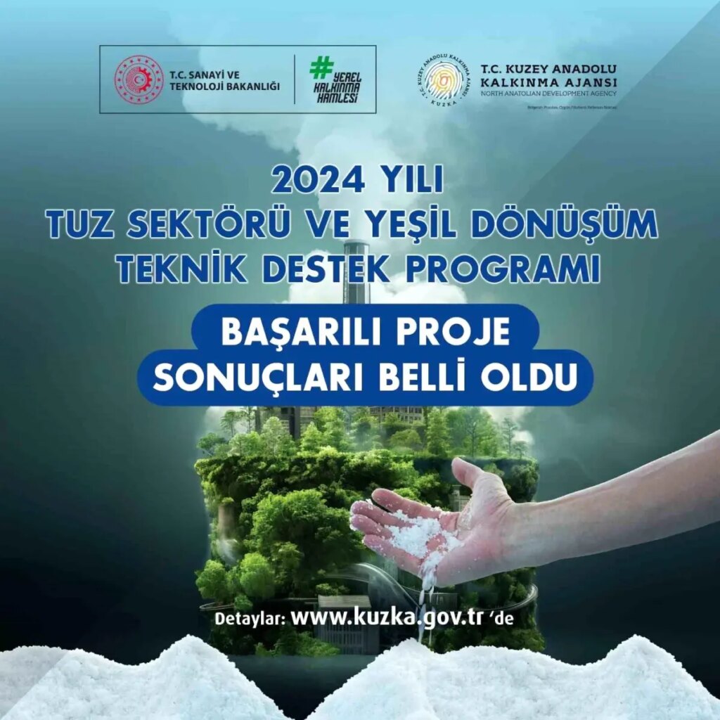 2024 Yılı Tuz Sektörü Projesi Çankırı’da Destek Buldu