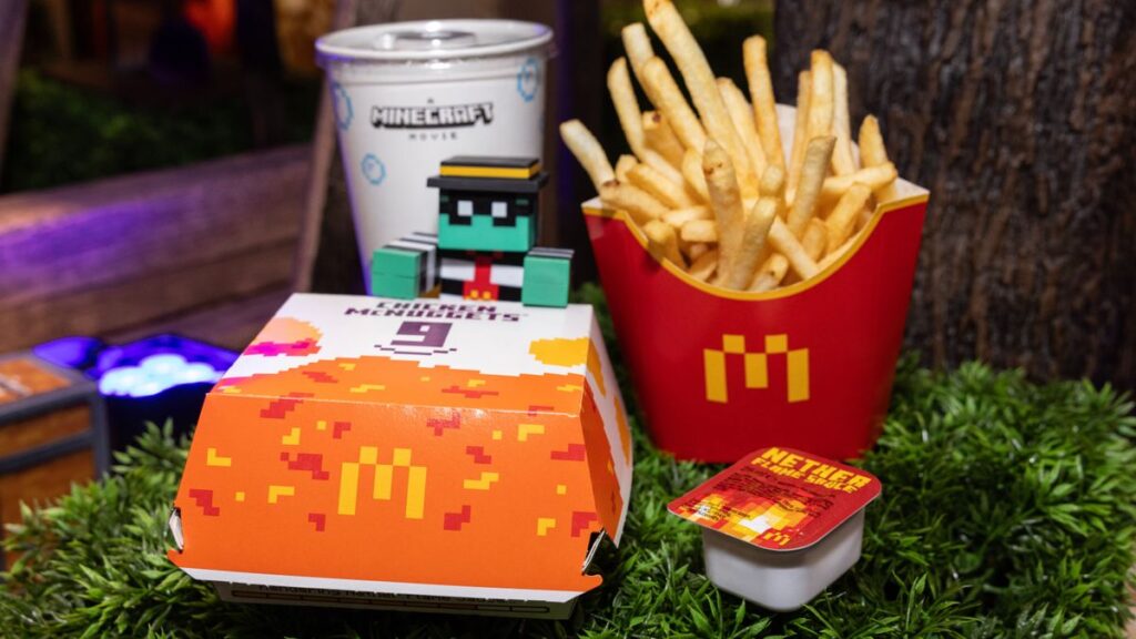 McDonald’s, A Minecraft Movie Yemeği Tanıttı