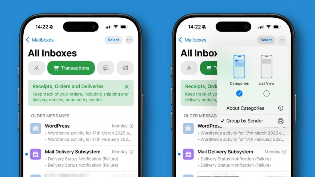 iPhone’da Otomatik E-posta Kategorileri Nasıl Kapatılır?